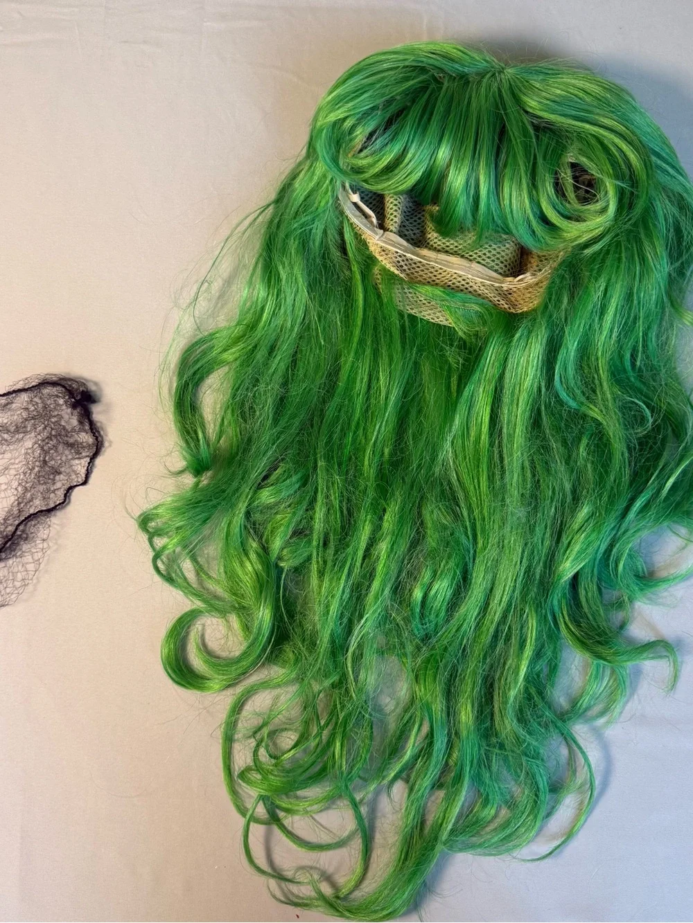 Green Wavy Women's Vibrant Green Wig cosplay